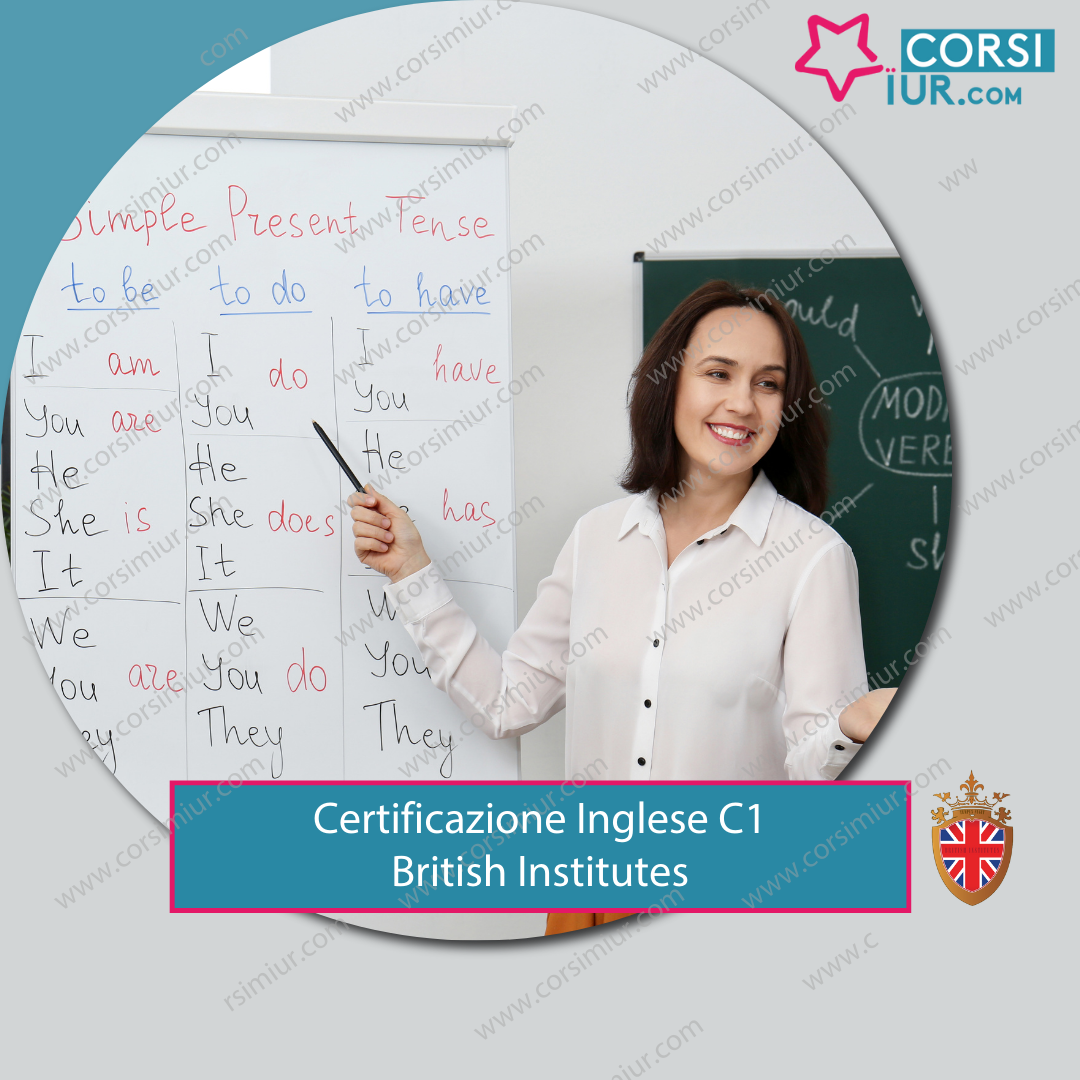 CERTIFICAZIONE INGLESE C1 BRITISH INSTITUTES